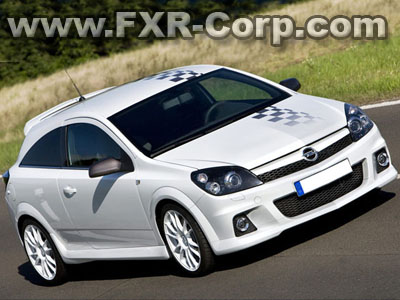 Calandre tuning Opel Astra H GTC TwinTop 2005-2010