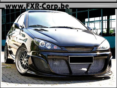 ▷ Peugeot 206 * Pare-Choc Avant * Wild * Dj - Tuning — bas prix