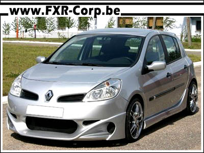 Kits carrosseries et accessoires Renault Clio 3 Tuning