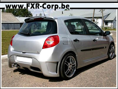 Kits carrosseries et accessoires Renault Clio 3 Tuning