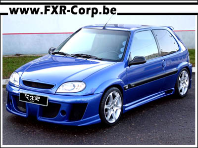 Kits carrosseries et accessoires Citroen Saxo tuning