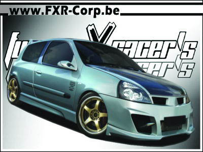 Kit de fixation Pare chocs avant RENAULT CLIO II - CAMPUS 2001-2009